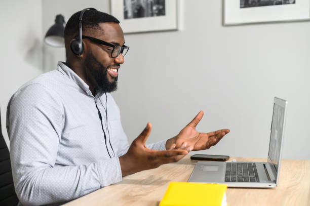 istock African-American teacher working online from home 1314161337
