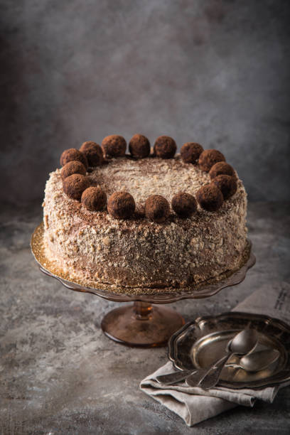 istock delicious meringues Kiev cake 1314164842