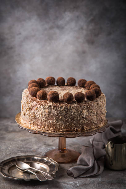 delicious meringues Kiev cake
