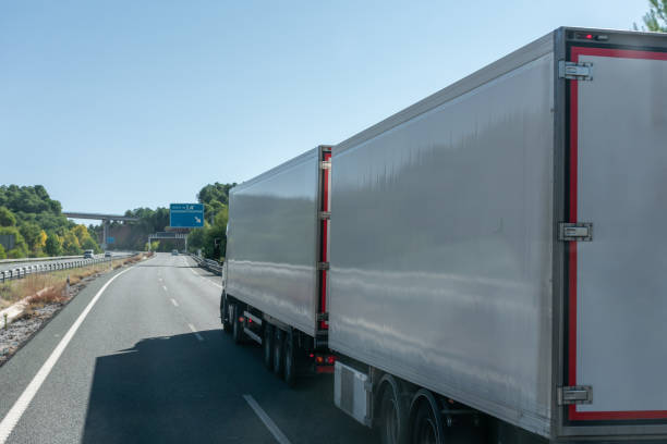 istock Mega truck or euro modular system 1314168032