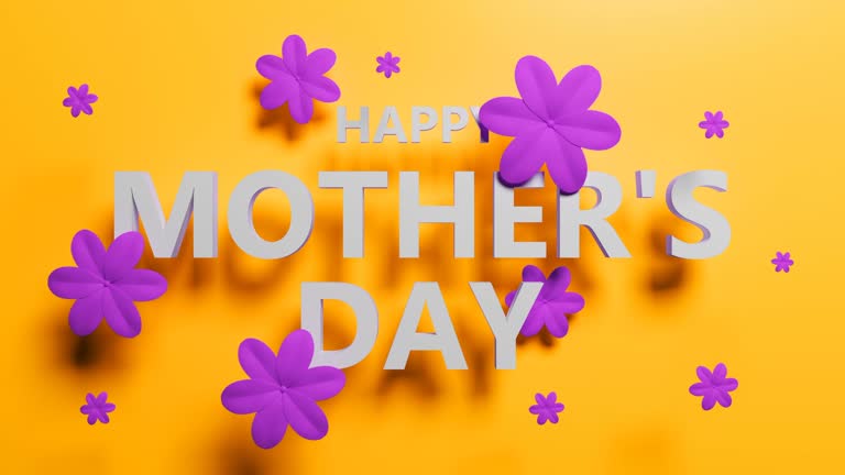 Happy Mother's Day, Flowers, Holiday Card, Background