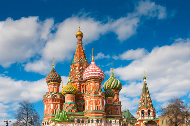 istock Saint Basil's Cathedral at Red Square in Moscow, Russia 1314173136