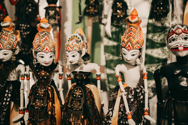 istock wayang golek, the famous handcraft from Indonesia 1314174229