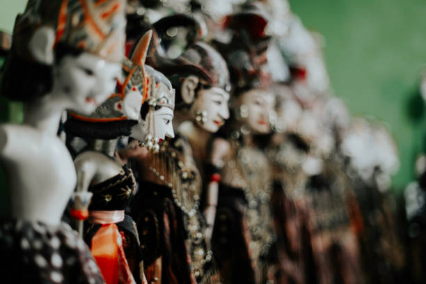 istock wayang golek, the famous handcraft from Indonesia 1314174285