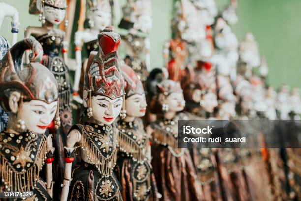 Wayang Golek The Famous Handcraft From Indonesia Stock Photo - Download Image Now - Puppet, Wayang Kulit, Ancient