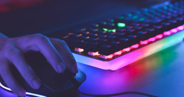 istock cyber sport gamer press keyboard 1314177667