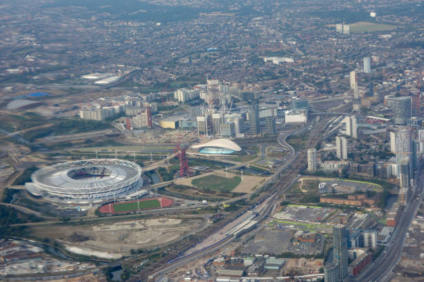 istock Aerial view of London 1314184811