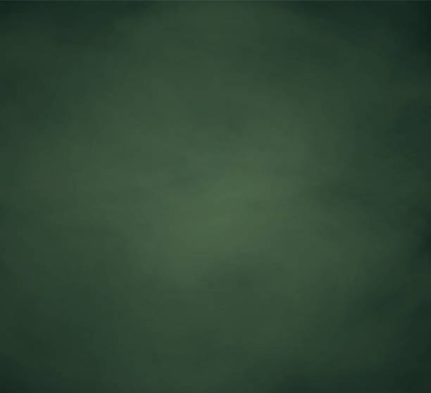 istock Realistic green chalkboard background. Dirty blackboard texture. Blank clasroom board. Space for advertising text and restaurant menu. Vector illustration. 1314193488