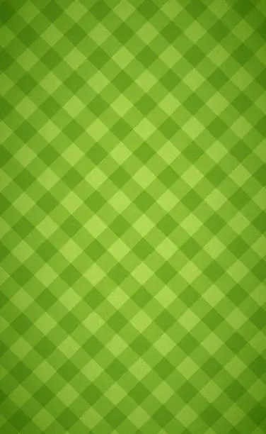 Vector illustration of Realistic football background grass rhombus covering - Vector