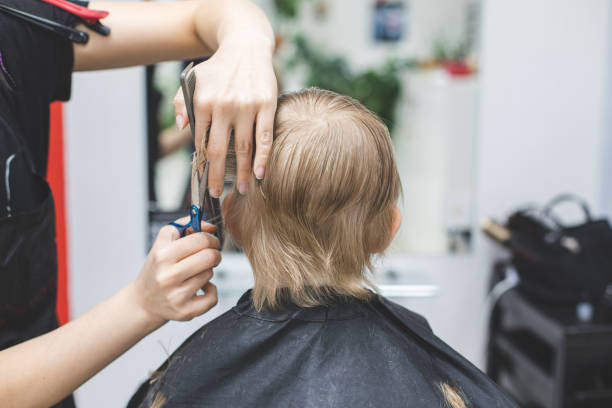 Hair Cutting Style For Boys Stock Photos, Pictures & Royalty-Free Images -  iStock