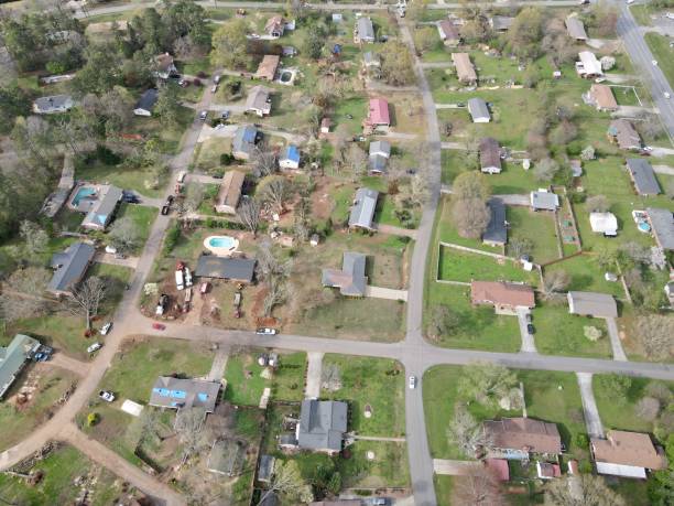 istock Residential Houses Storm Damage 1314203186