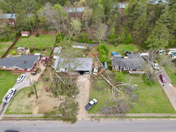 istock Residential Houses Storm Damage 1314203284