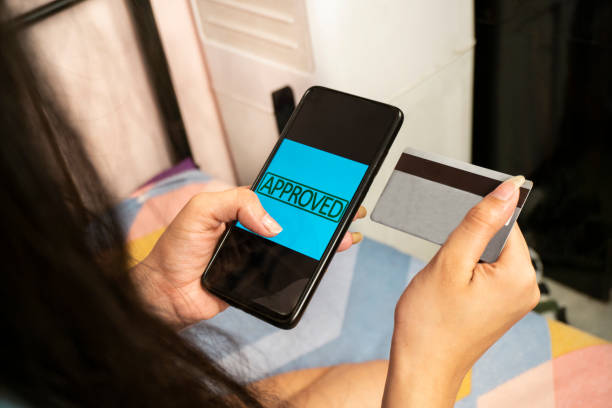istock Your credit card payment has been approved. 1314210225