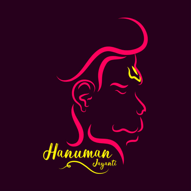 Cartoon Of The Lord Hanuman Wallpapers Illustrations, Royalty-Free Vector  Graphics & Clip Art - iStock