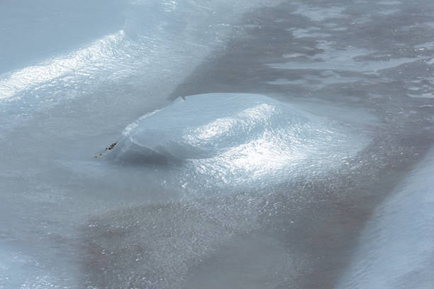 istock A small frozen stream in the wilderness 1314216106