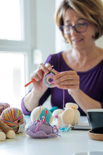 istock Senior woman working from home 1314217090