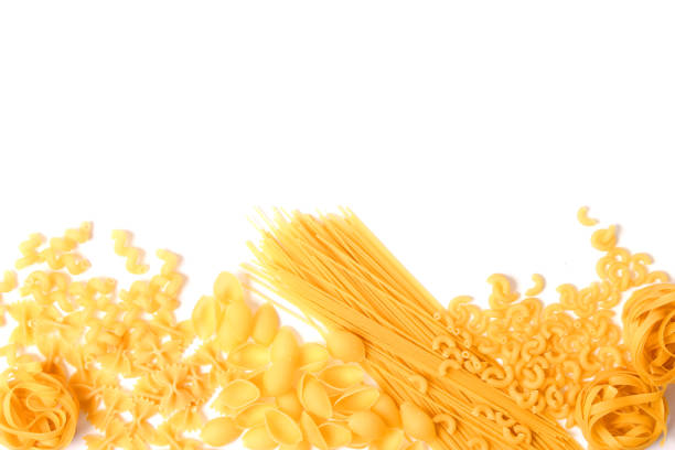 istock Different types of pasta close-up. 1314217169