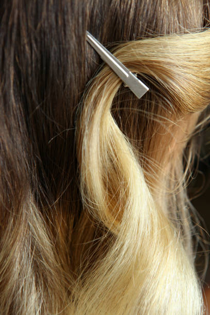 istock Blonde hair background 1314218413