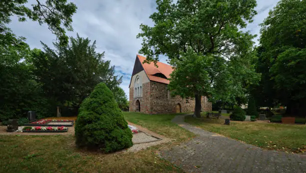 Location: Carmzow,  Cremzow - Architectural specs: eyebrow dormer, gable roof, monument protection, no tower