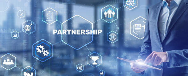 istock Businessman presenting PARTNERSHIP CONCEPT Business Concept 1314219769