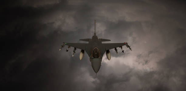 istock Jet aircraft flying over the clouds. 1314223860