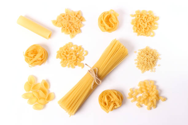 istock Different types of pasta close-up. 1314227057
