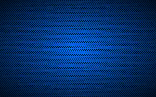 istock Blue metal plate texture. Stainless steel background with gradient and diagonal lines. Modern vector illustration 1314233637