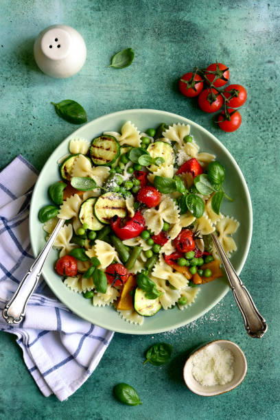 istock Pasta primavera - traditional italian dish 1314238743