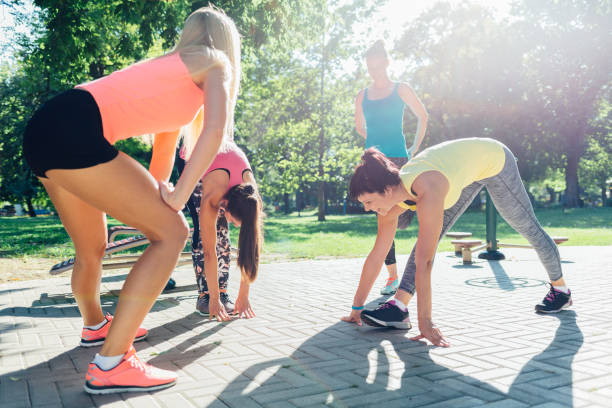 istock Sports Women Warming Up 1314238797