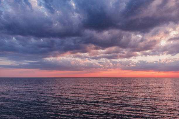 istock Sunset view of the sea coast. 1314239675