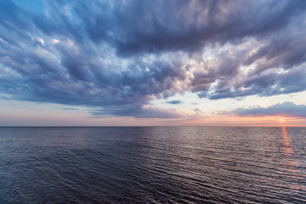istock Sunset view of the sea coast. 1314239702