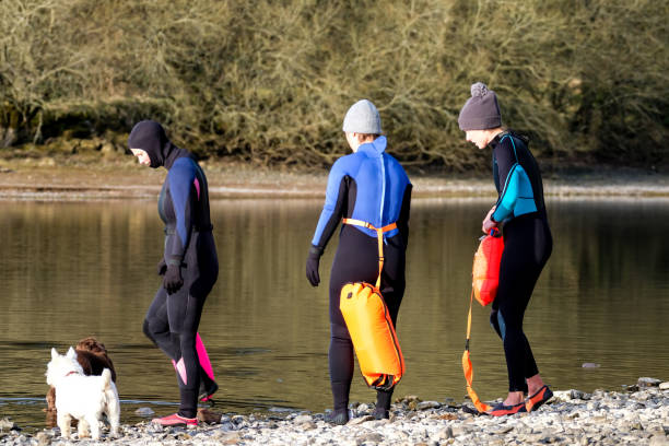 istock Water’s edge before a dawn wild swim 1314241538