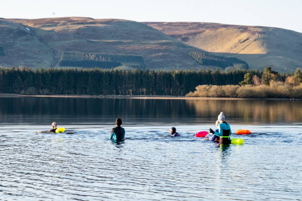 istock Wild swimming in a freshwater reservoir 1314241539