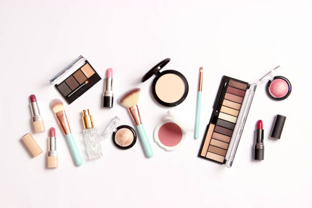 istock professional makeup tools. Makeup products. A set of various products for makeup 1314259072
