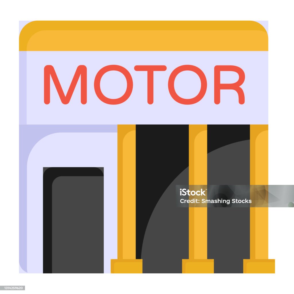 Vector Workshop Building Workshop Building Stock Illustration - Download Image Now ...