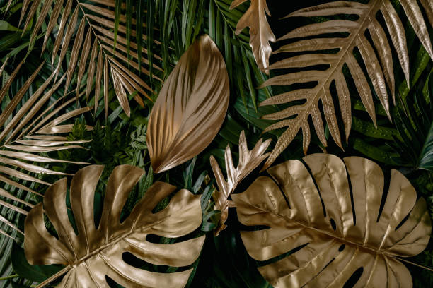 istock abstract green leaf texture, nature background, tropical leaf 1314265028