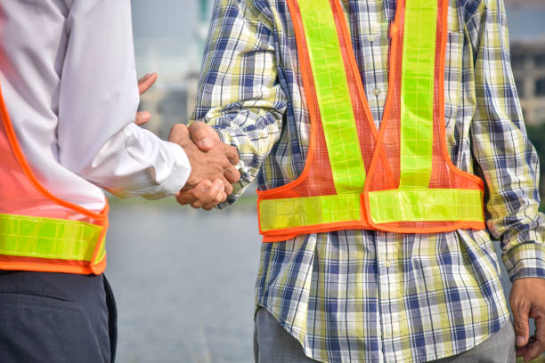istock Close up people hands shake business partnership success,Shake hand concept 1314269464