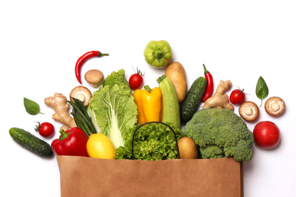 istock Set of different fresh vegetables close-up. Healthy eating 1314271094