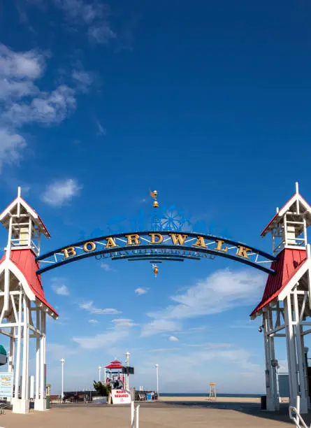 Photo of Image  of the entrance of famous board walk of Ocean City