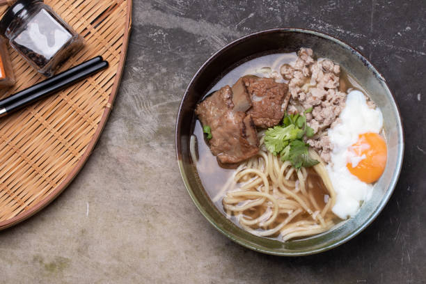istock Japanese Kake udon noodles with braised pork 1314275713