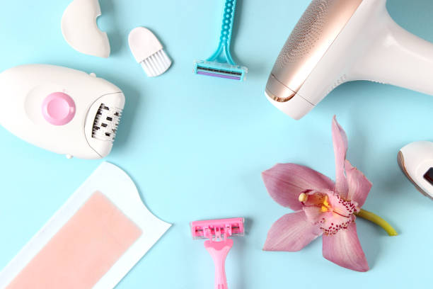 istock a set of different tools for home hair removal. 1314276422