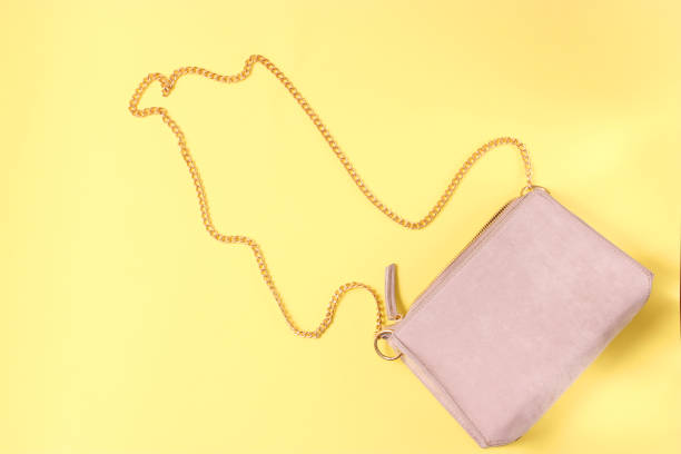 istock women's bag and cosmetics on a colored background 1314282293
