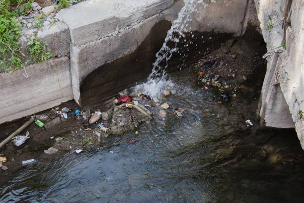 istock pollution of nature and rivers by household garbage 1314286295