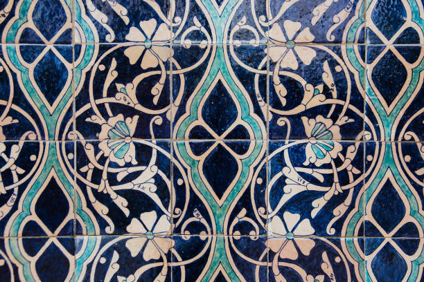 istock Muslim mosaic ornament on the wall 1314286383
