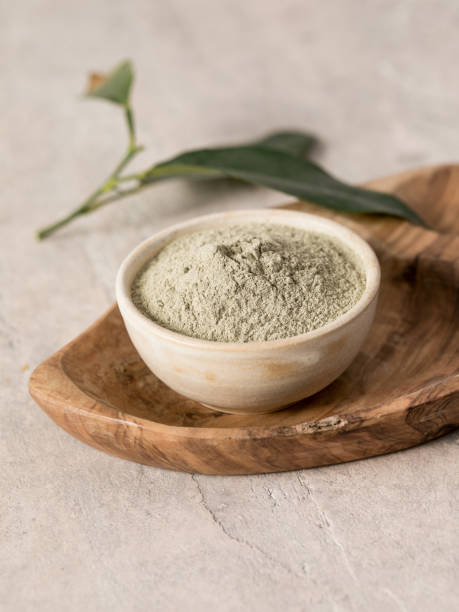 istock Coca leaves and flour - Erythroxylum coca 1314290045