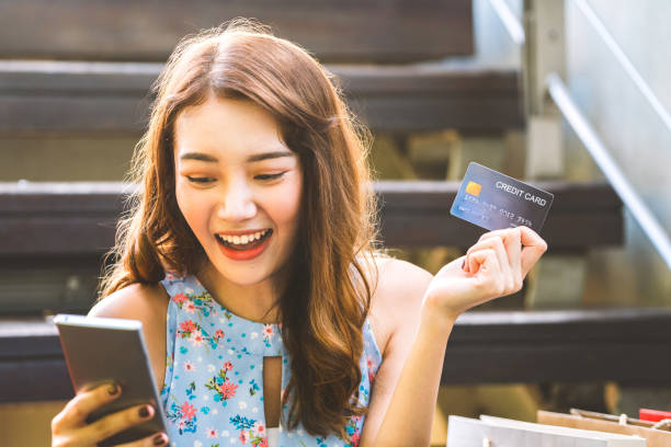 istock Happy asian young woman on holidays. 1314290270