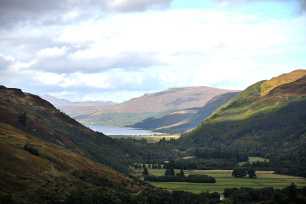 istock Loch with moody sky, north-west Scotland 1314309809