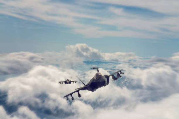 istock Aircrafts flying over snowcapped mountains. 1314309855