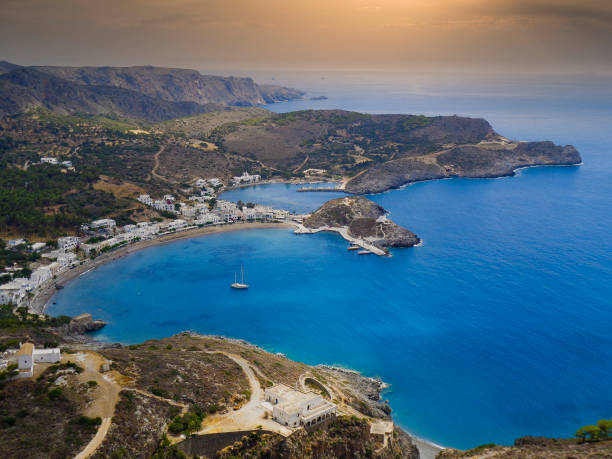 istock nice view to a bay with blue ocean in greece 1314310855
