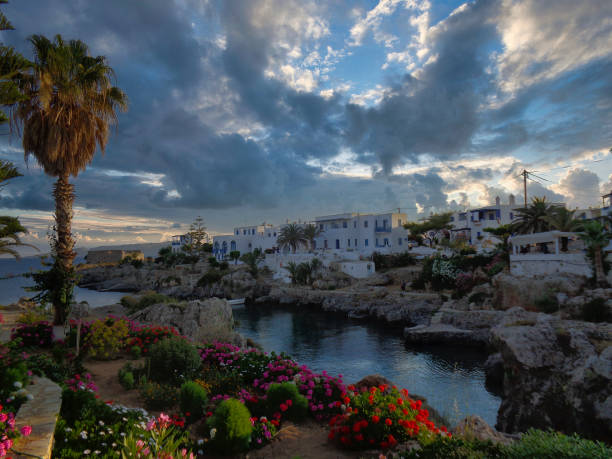 istock a small village in greece at the summertime holidays 1314310913